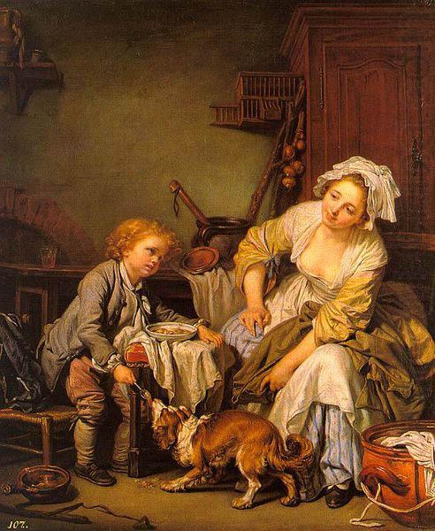 The Spoiled Child, Jean-Baptiste Greuze